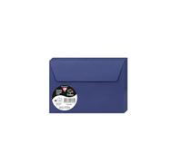 Clairefontaine Enveloppes Pollen C6 (11,4 x 16,2 cm) 120 g Auto-adhésives Bleu nuit Lot 20