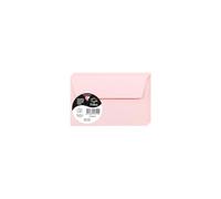 Paquet de 20 enveloppes Pollen 90x140mm 120g/m2 - Rose