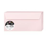 Clairefontaine 5655C Pack 20 Enveloppes 11x22 cm 120g Rose