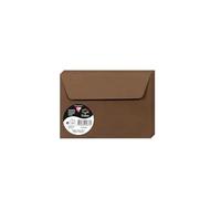 Clairefontaine 5876C Pack 20 Enveloppes C6 120g Marron taupé