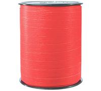 Clairefontaine Ruban bolduc sur bobine 601506C - Mat 250 m x 10 mm - Rouge