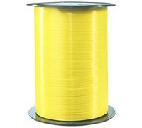 Bolduc bobine lisse 500mx7mm, Argent - Jaune citron