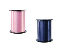 CLAIREFONTAINE 601760AMZC - 2 bobines Bolduc lisse 500mx7mm Rose/Aubergine