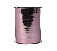 Clairefontaine Ruban bolduc métallisé - Bobine 250 m x 7 mm - Vieux rose