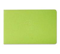 Clairefontaine 6035C Cahier Piqué Crok'Book - 24 Feuilles Papier Dessin Blanc A7 10,5x7,4 cm 90g - Format Paysage - Couleur de Couverture Aléatoire - Couverture Souple Personnalisable
