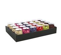 CLAIREFONTAINE 611100C-Plateau 24 Bolducs Lisses 10mx7mm-Coloris assortis