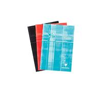 Clairefontaine 6152C Un Bloc Pupitre Agrafé en-Tête - A4 21x29,7 cm - 160 Pages Détachables Petits Carreaux - Papier Blanc 90 g - Couverture Carte Pelliculée Couleur Aléatoire