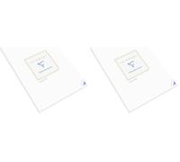 Clairefontaine 6174C - Bloc de Correspondance Triomphe 50 Feuilles Lignées A4-21x29,7 cm - 90g/m² (Lot de 2)