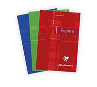 Bloc Pupitre agrafé en-tête A7160 pages détachables petits carreaux - Assortis