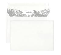 Clairefontaine Boîte 500 enveloppes Forever 114×162mm - Auto-adhésives - 80 g/m² - 100% recy - Blanc