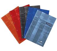 Bloc Pupitre agrafé en-tête A4+ 160 pages détachables et perforées 4 trous détachables petits carreaux - Assortis