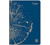 Clairefontaine 684662C cahier Forever Agrafé 100% recy leu de cobalt