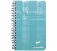 Clairefontaine 68681C - Carnet Spirale 11x17cm 100p Grands Carreaux 90g