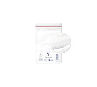 Clairefontaine 7326C Paquet 10 pochettes bulles blanc 90g 110x160mm