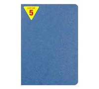 Clairefontaine 733104Cpack Nomaddict Lot 5 Cahiers Agrafés Bleus - A5