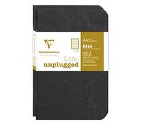 Clairefontaine 734171C Nomaddict Lot 2 Carnets Agrafés Duo Noir - 9x14
