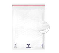 Clairefontaine 7354C Paquet 10 pochettes bulles blanc 90g 270x360mm