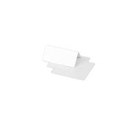Clairefontaine 75085C - Paquet de 25 Marque-Places - Format 8,5x8cm - 210g/m² - Coloris Blanc Irisé - Invitation Evènements et Correspondance - Gamme Pollen - Papier Premium Lisse