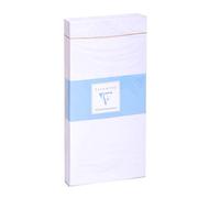 Paquet de 25 Enveloppes Blanches Doublées Triomphe DL- 110x220mm - Auto-Adhésives - 130g/m2 - Blanc