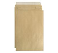 Boite de 250 Pochettes Kraft Adour Brun C4-229x324 mm - Auto-Adhésives - 90g/m2 - Brun