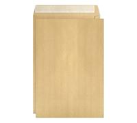 Clairefontaine 7758C - Boite de 125 Pochettes Kraft Adour Brun E4-280x400 mm - Auto-Adhésives - 120g/m²