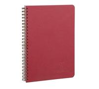 Clairefontaine 785322C Nomaddict Cahier à Spirale Rouge - A5 - 100p petits