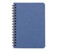 Cahier reliure intégrale Age Bag 9x14 100 pages 5x5 - Bleu