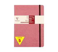 Clairefontaine 793466Cpack Nomaddict Lot 5 Carnets Élastiqués Cousus