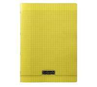 Calligraphe Cahier 8000 POLYPRO A4 21x29,7 cm 48 pages grands carreaux 90 g Jaune