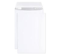 Clairefontaine 8044C - Boite de 250 Pochettes Blanches B5-176x250mm - Auto-Adhésives - 90g/m²