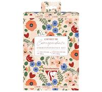 SET DE CORRESPONDANCE THÉMATIQUE, 8 enveloppes Pollen C6 (114x162mm) 120g + 8 cartes pliées 110x155m 185g, Amour