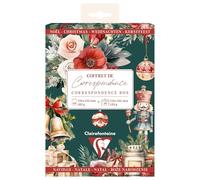 Clairefontaine 81006C Set de 8 Cartes et Enveloppes C6 Souvenirs de Noël