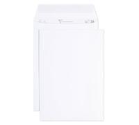Clairefontaine 8242C - Boite 500 Pochettes Blanches C5 Auto-Adhésives 120g