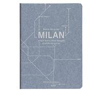 Clairefontaine 83538C - Un Carnet Mots De Passe Papier Jeans Motifs Rames de Métro New-York/Paris/Berlin/London/Milan A5 14,8x21cm 32 Pages Imprimées Collection Jeans&cocoa 5 visuels, livr aléatoire