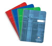 Clairefontaine Cahier à spirale 8546C – A5 14,8x21 cm, 180 pages lignées