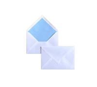 Clairefontaine 8916C - Paquet 75 Enveloppes Blanches C6 Gommées 80g