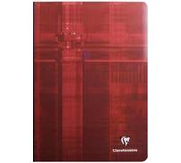 Clairefontaine 9162C Un Cahier Brochure Dos Toilé - A4 21x29,7 cm - 288 Pages Petits Carreaux - Papier Blanc 90 g - Couverture Carte Pelliculée Couleur Aléatoire