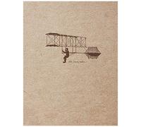 Clairefontaine 930022c Flying Spirit Carnet Cousu Avec Couverture Kraft 16 X 21 Cm 120 Pages De Couleur Ivoire
