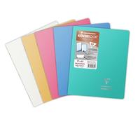 Clairefontaine 951841C Cahier agrafé Koverbook Silver 17x22cm 96p