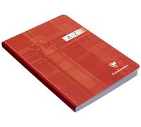 Clairefontaine 9548C Un Répertoire Brochure Dos Toilé - A5 14,8x21 cm - 192 Pages Lignées - Papier Blanc 90 g - Couverture Carte Pelliculée - Couleur Aléatoire