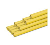 Clairefontaine 95715Cpack - Un Carton De 10 Rouleaux De Kraft Couleur Recy imensions : 3x0,70m - Kraft Recyclé 65g - Couleur : Jaune Citron - Emballage Cadeau, Loisirs Créatifs, Papier Cadeau