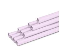 Clairefontaine 10x papier kraft couleur rainuré rouleau 3x0,70m rose clair 95733C