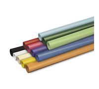 Clairefontaine 95799AMZC - Un Carton De 12 Rouleaux De Papier Cadeau - Papier Kraft Vergé 65g recto/verso- Dimensions : 3x0,70m - Kraft uni : Assortis de Couleurs, Multicolor - Emballage Cadeau