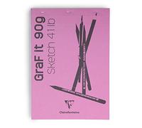 GraF'it bloc agrafé 80F A5 90g - Rose
