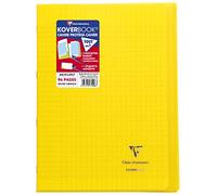 Clairefontaine 971406C - Cahier Koverbook Jaune A4 96p GC Polypro