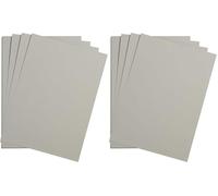Clairefontaine 975272C Paquet Papier Maya - 25 Feuilles Papier Dessin Lisse Gris Clair - A4 21x29,7 cm 185g - Idéal pour le Dessin et les Activités Créatives