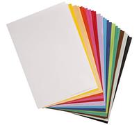 Clairefontaine 975298C Paquet Papier Maya - 28 Feuilles Papier Dessin Lisse Assortiment Vif - A4 21x29,7 cm 185g - Idéal pour le Dessin et les Activités Créatives