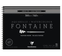 Clairefontaine 975312C - Bloc-notes "Fontaine" à spirale, avec 12 feuilles, papier fin