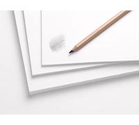 Clairefontaine 975386C - Paquet Carton Mousse Graffic - 6 Plaques Carton Mousse Léger et Rigide Blanc - A4 21x29,7 cm 3mm - Idéal pour le Maquettisme, les Présentations et Expositions