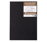 Goldline carnet piqué 20F A4 140g - Noir